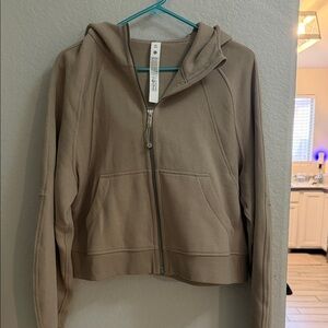 lululemon athletica full zip scuba Hoodie